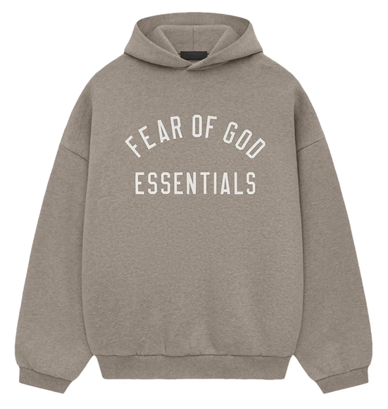 ESSENTIALS HEATHER FLEECE HOODIE