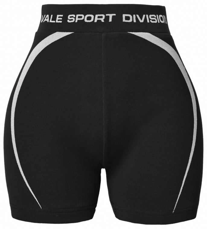 VALE FOREVER 007 BLACK RUGBY SHORTS