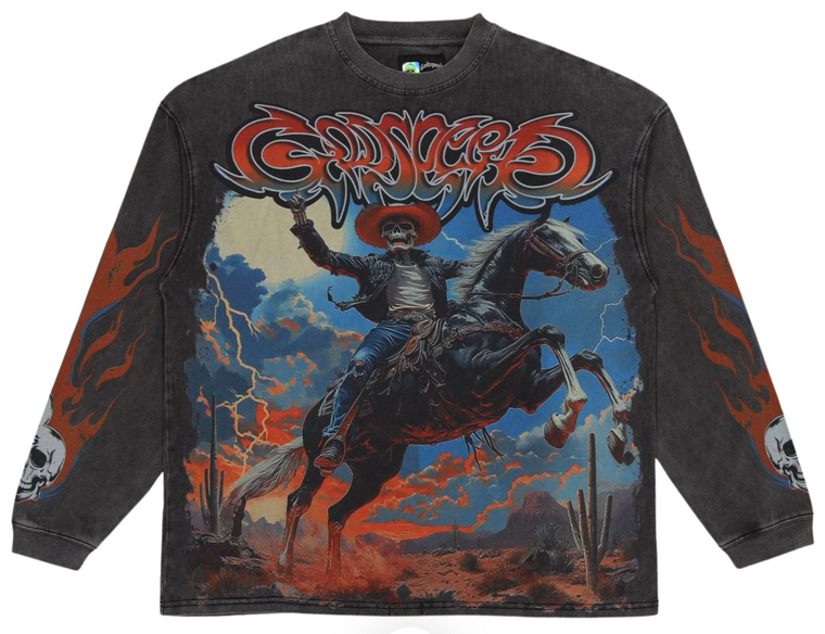 GODSPEED GREY WASH BEST WESTERN L/S