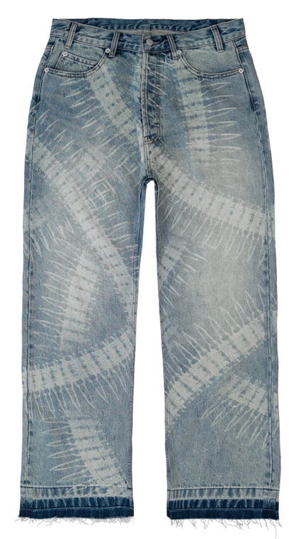 BRAVEST STUDIOS BLUE BULLET DENIM PANTS