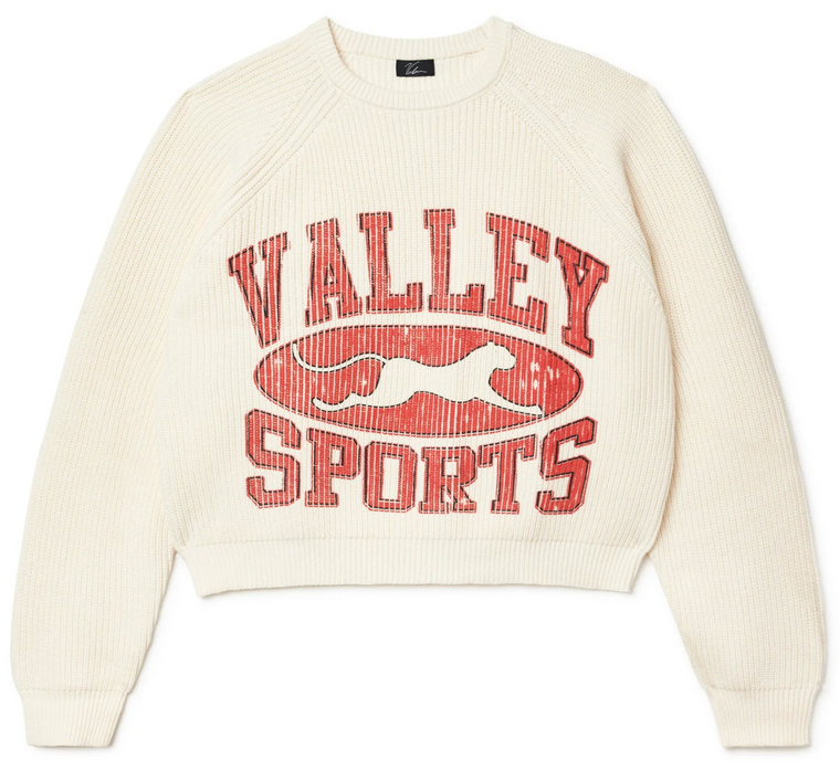 VALE FOREVER CREAM FISHERMAN KNIT