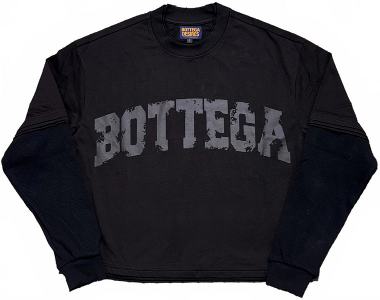 BOTTEGA DESIRES BLACK WAR L/S