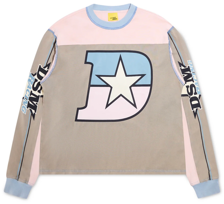 DSM PINK/GREY SUPERCROSS L/S