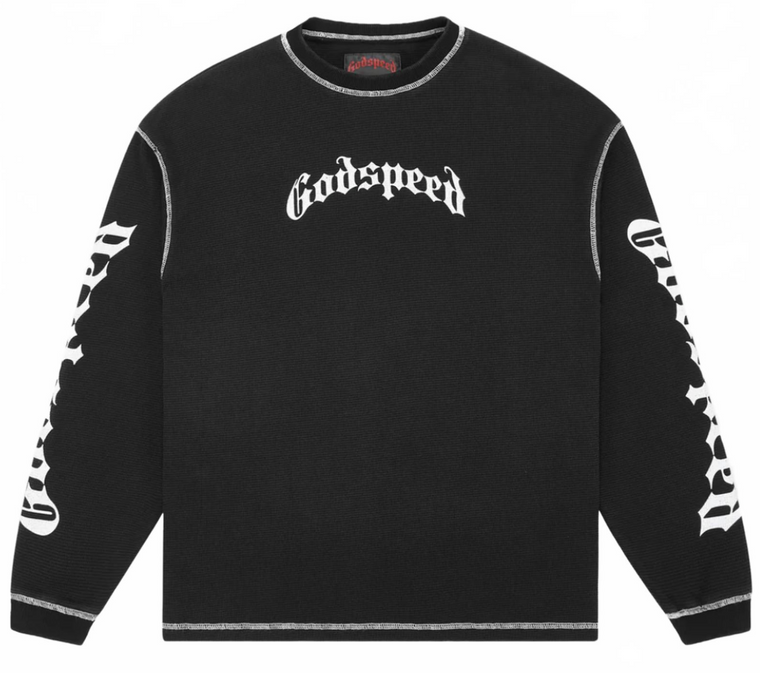 GODSPEED BLACK OG LOGO VITAL THERMAL L/S