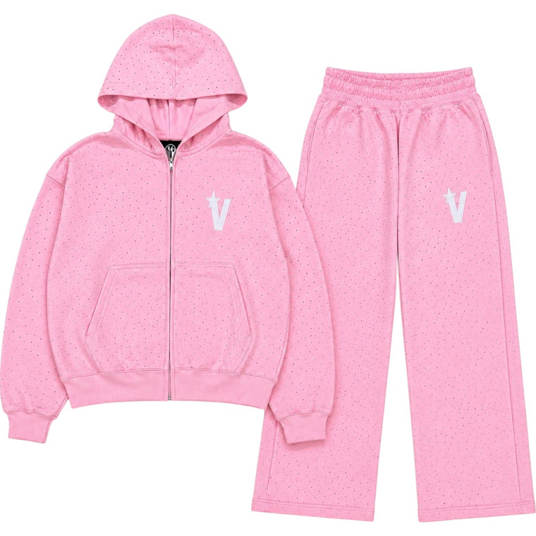 VERY DISTANT VVS PINK SWEATSUIT
