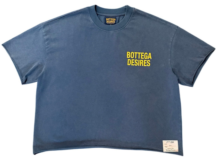 BOTTEGA DESIRES BLUE FUCK EM TEE