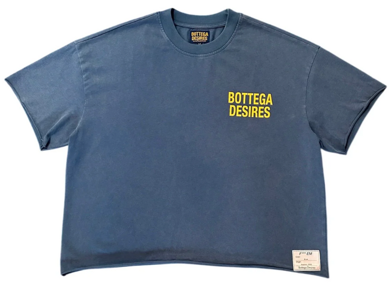 BOTTEGA DESIRES BLUE FUCK EM TEE