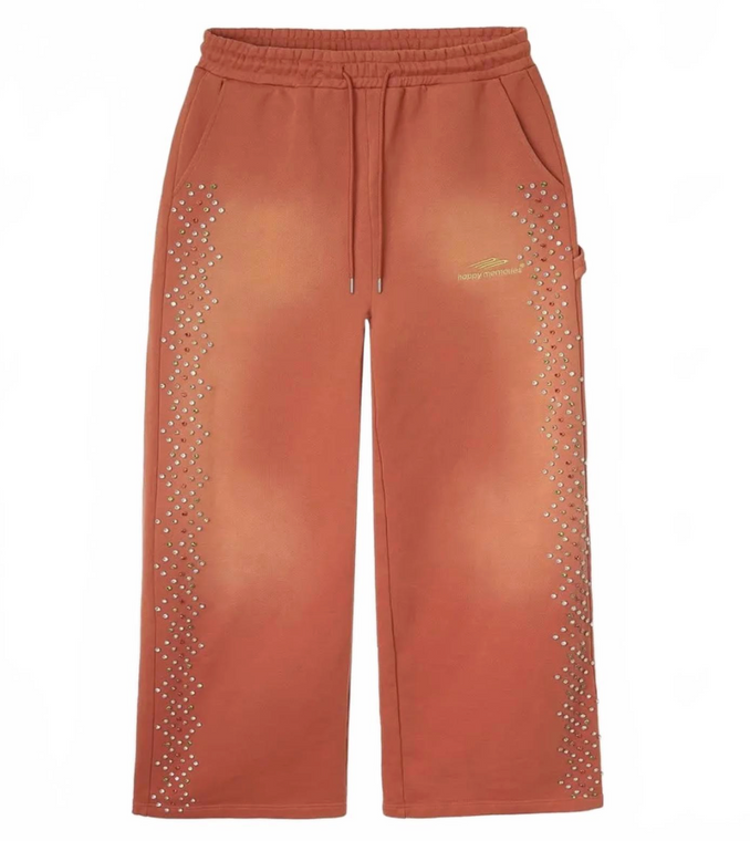 HMDD ORANGE CRYSTAL SWEATS