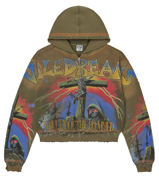 VALE FOREVER OLIVE VALLEY OF THE DAMNED ZIP