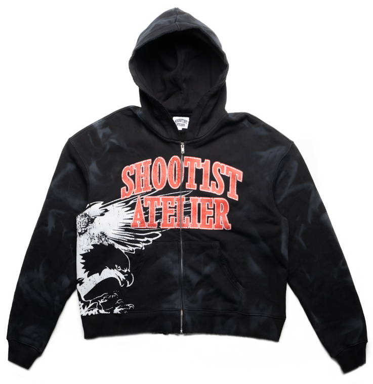 SHOOT1ST BLACK/RED ATELIER ZIP