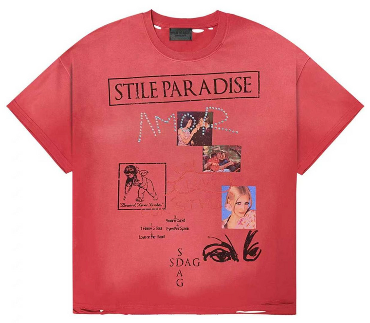 STILE DÈ AMOR RED STILE PARADISE TEE