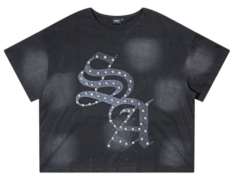 STILE DÈ AMOR BLACK PIETRA SA TEE