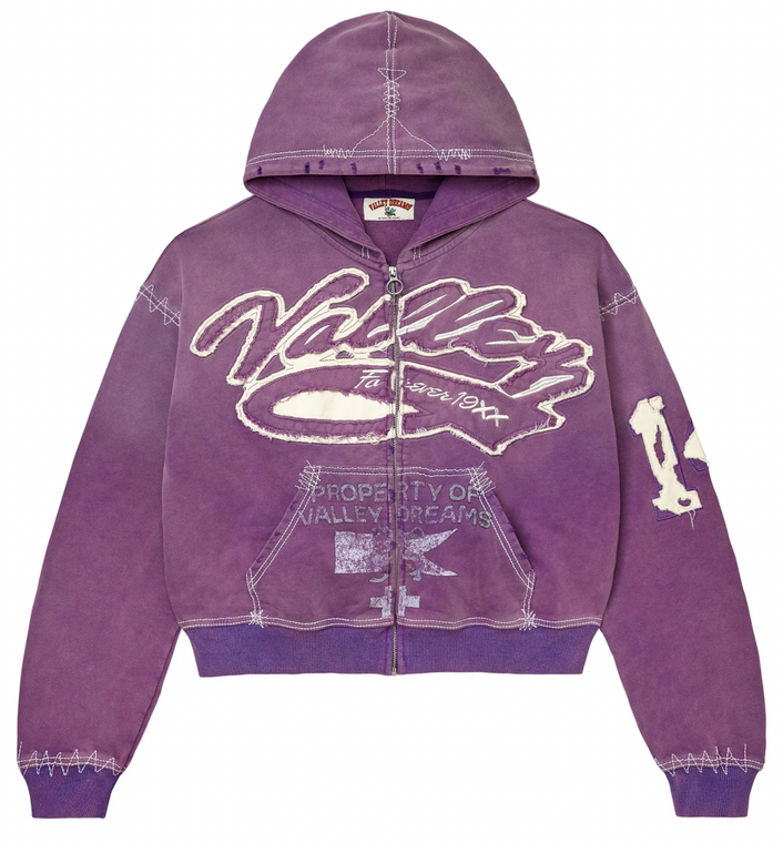 VALE FOREVER PURPLE RELIGION ZIP