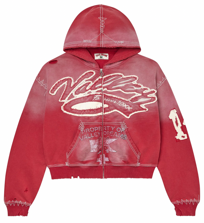 VALE FOREVER RED RELIGION ZIP