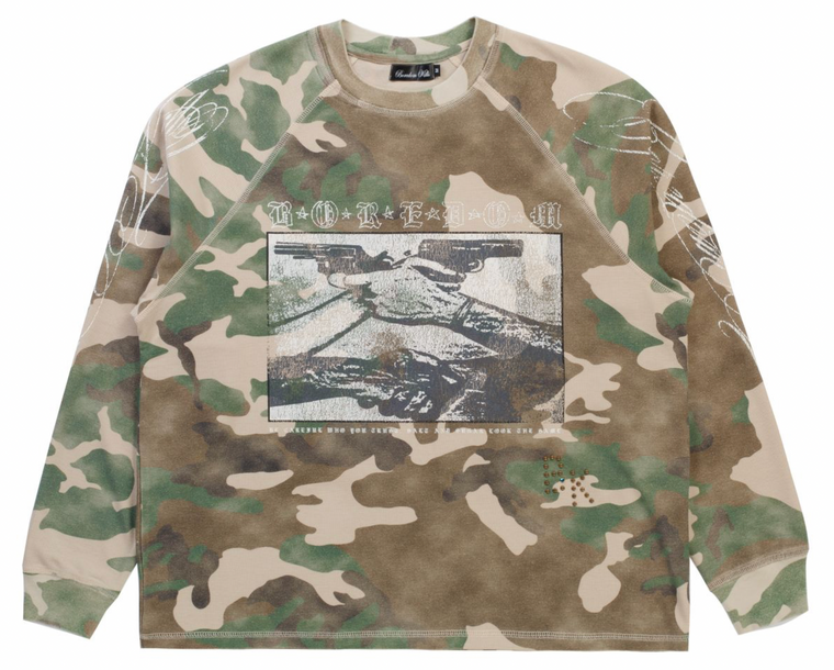 BOREDOM KILLS TRUST CAMO WAFFLE THERMAL