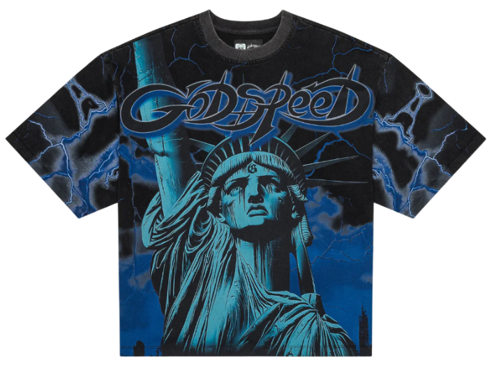 GODSPEED BLUE VOLTAGE TEE