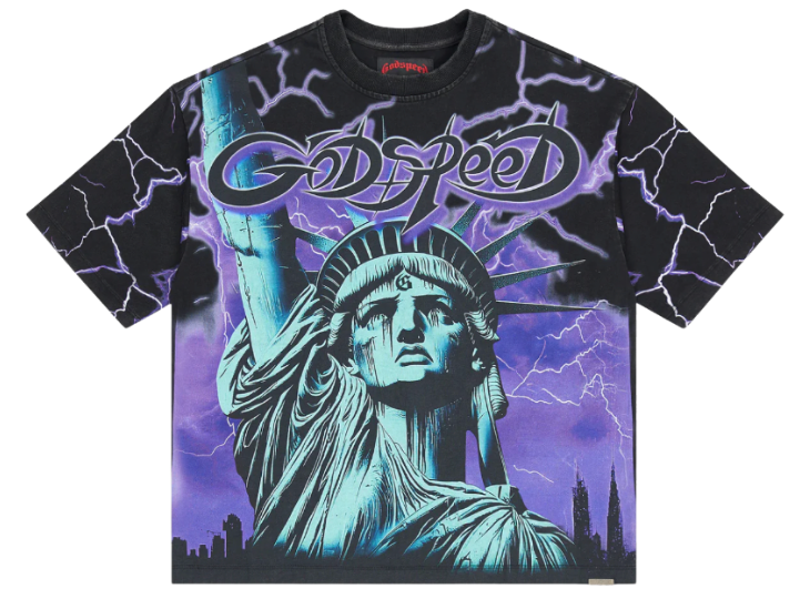 GODSPEED GRAPE VOLTAGE TEE