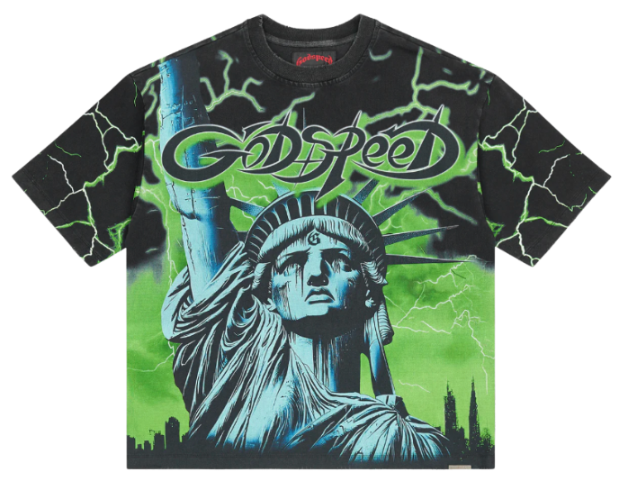 GODSPEED LIME VOLTAGE TEE