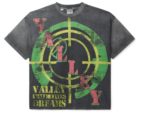 VALE FOREVER BLACK TARGET TEE