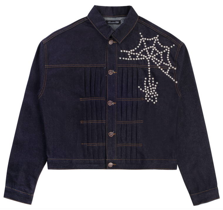 BOREDOM KILLS SPIDER DENIM JACKET