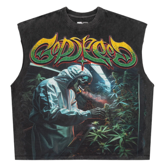 GODSPEED GREY WASH 420 INDOOR VVS SLEEVELESS