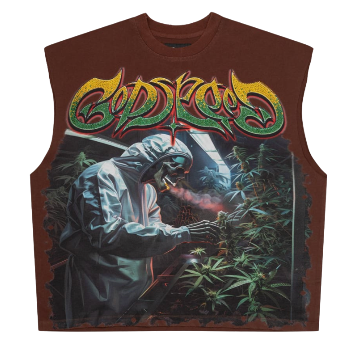 GODSPEED BROWN 420 INDOOR VVS SLEEVELESS