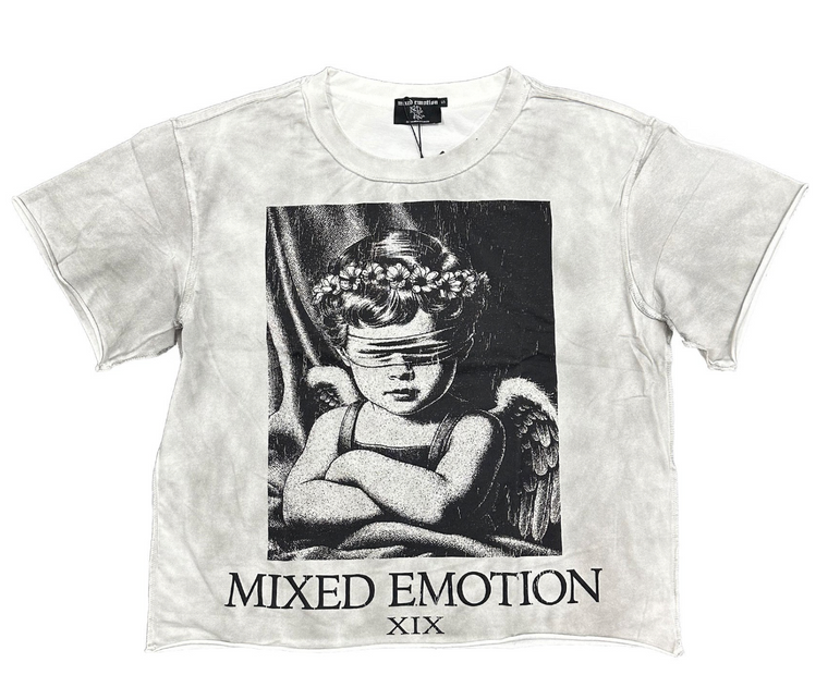 MIXED EMOTION OVERSIZE 'XIX" TEE