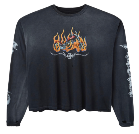 HMDD CHOPPERS FOREVER GHOST RIDER L/S