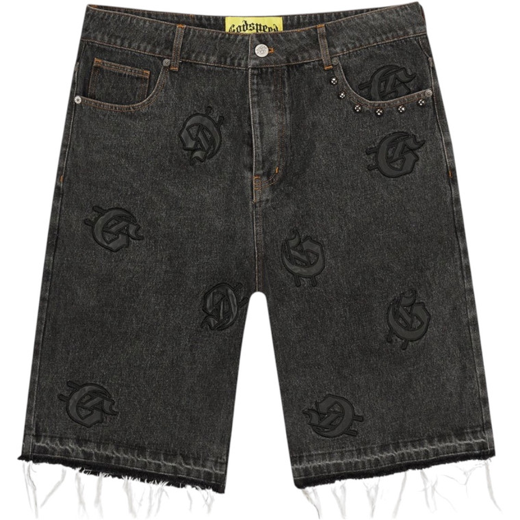 GODSPEED BLACK WASH INFINITY JORTS