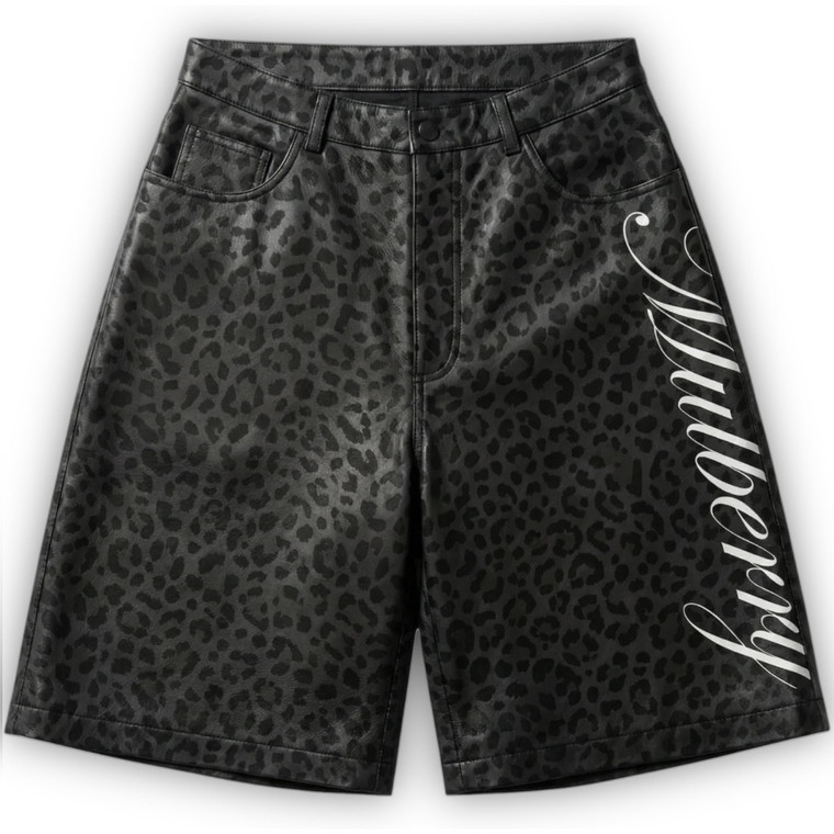 MULBERRY OPS HANNAH MONTANA LEATHER SHORTS