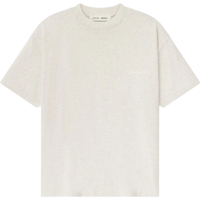 ESSENTIALS OATMEAL HEATHER CLASSIC TEE