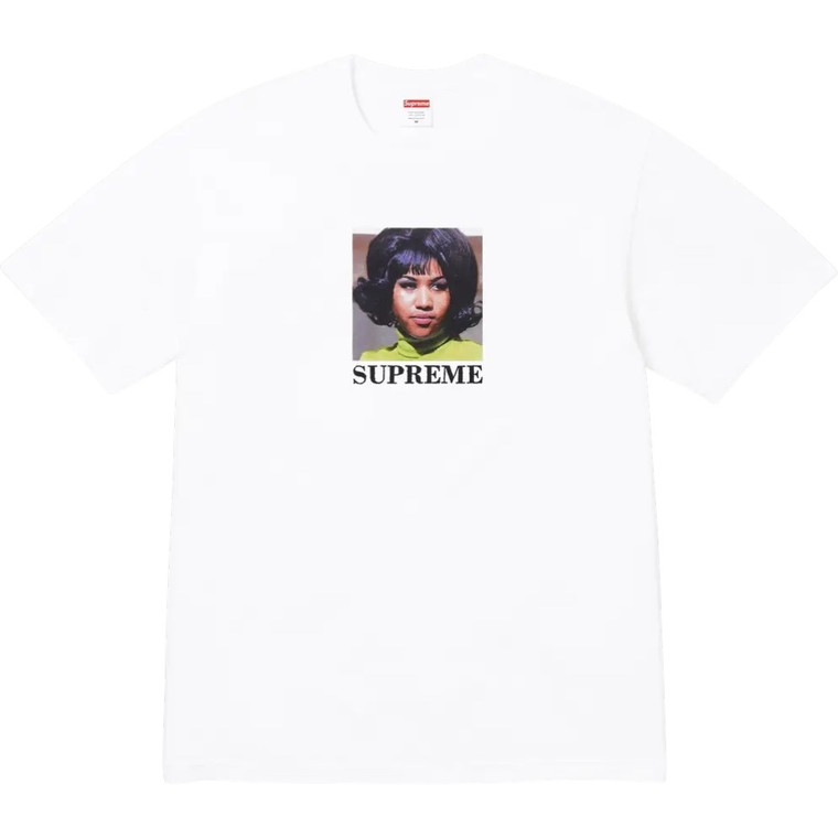 SUPREME WHITE ARETHA TEE