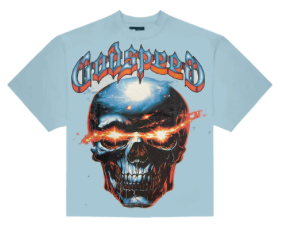 GODSPEED ICE BLUE WASH GALAXSEE TEE