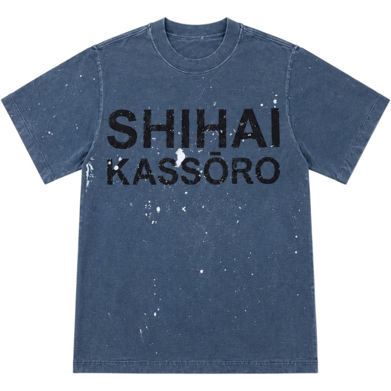 SHIHAI KASSORO BLUE ESSENTIALS TEE