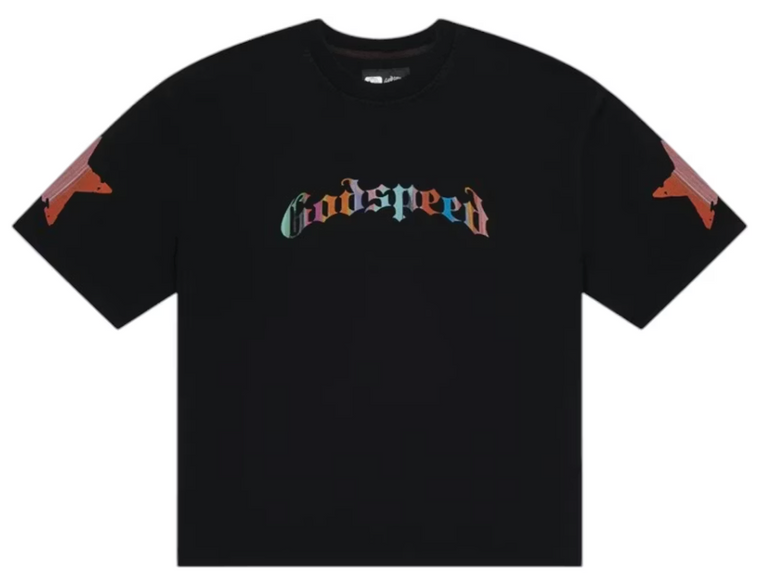 GODSPEED BLACK PASTEL COWBOY TEE