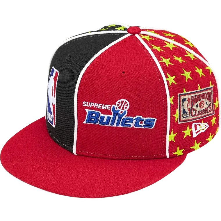 SUPREME X MITCHELL & NESS TEAMS RED FITTED