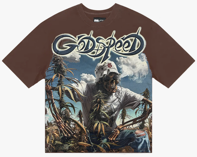 GODSPEED BROWN GRABA OUTDOOR TEE