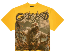 GODSPEED GELATO YELLOW OUTDOOR TEE