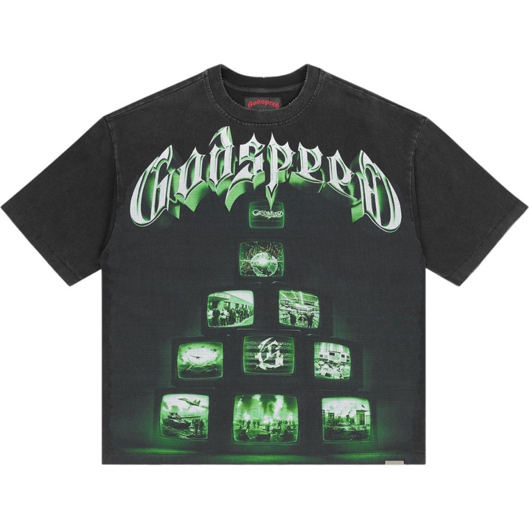 GODSPEED BLACK OVERSTIMULATION TEE
