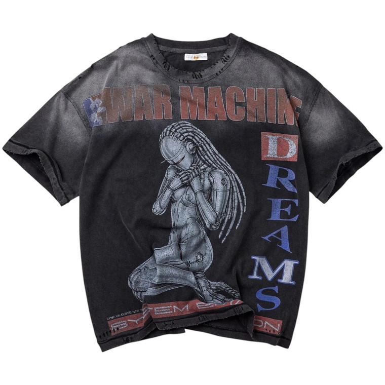 VALE FOREVER BLACK WAR MACHINE TEE