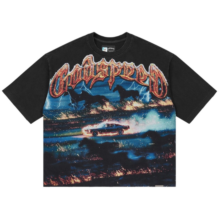 GODSPEED BLACK HORSEPOWER TEE