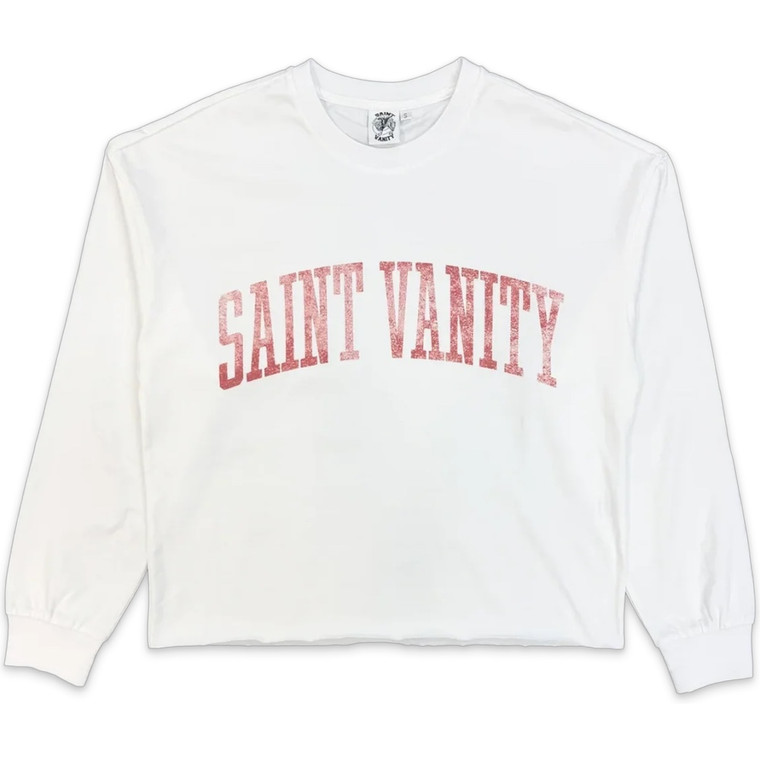 SAINT VANITY WHITE/RED STANDARD L/S
