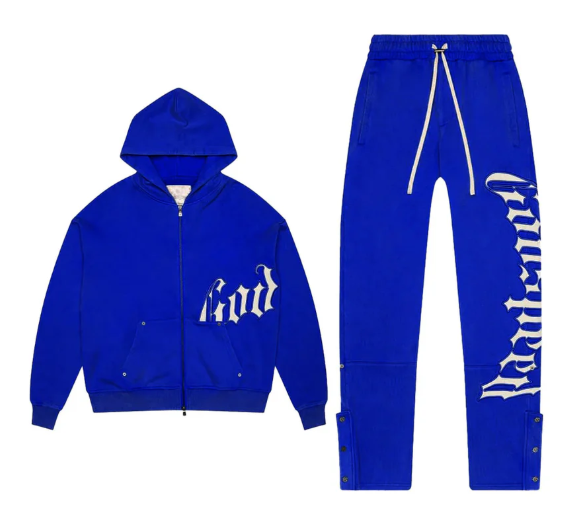 GODSPEED BLUE OG LOGO V2 SWEATSUIT