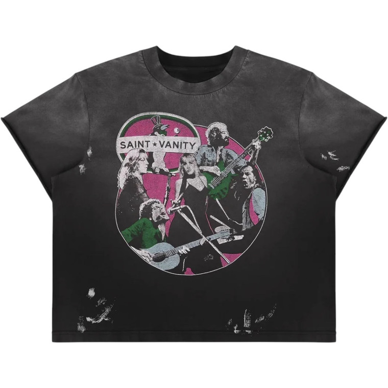 SAINT VANITY PINK U-N-I SEX BAND TEE