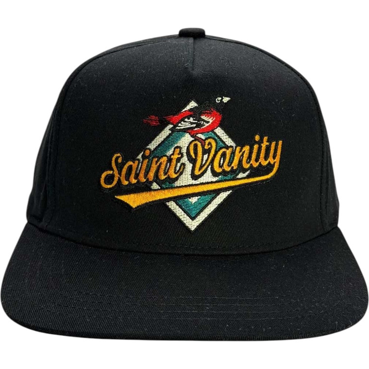 SAINT VANITY BLACK ORIOLE SNAPBACK