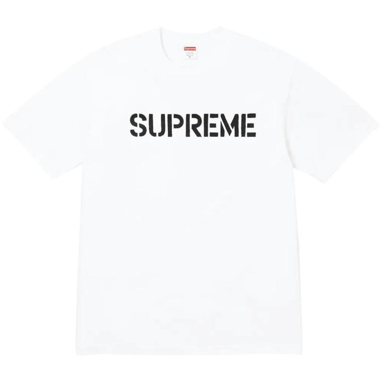 SUPREME WHITE HARD TEE