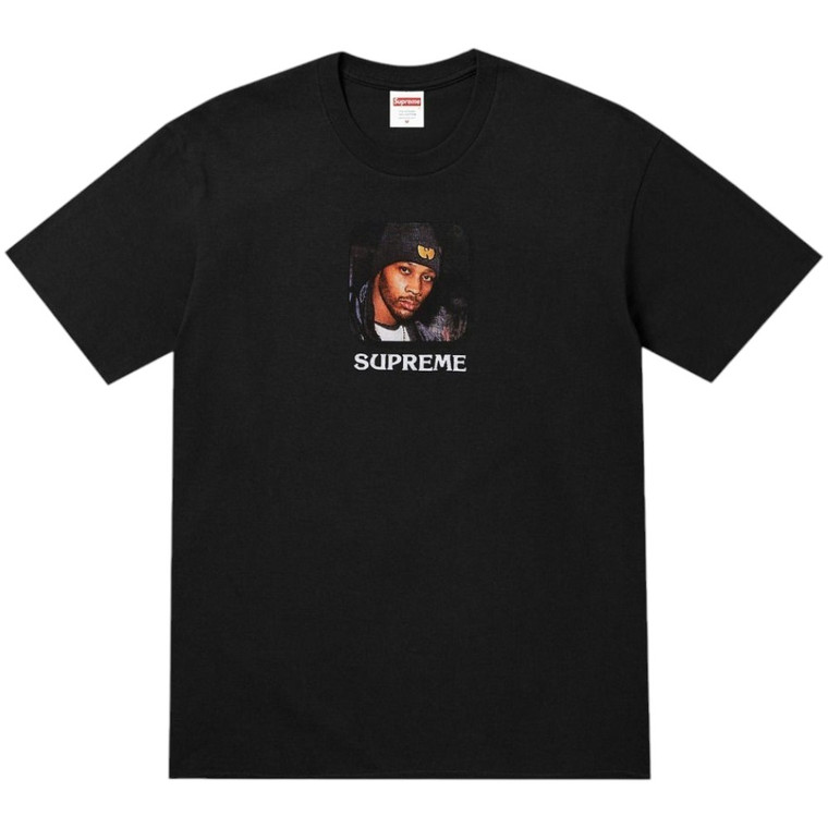 SUPREME BLACK WU-TANG CLAN RZA TEE