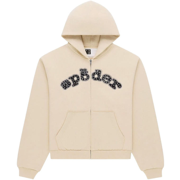 SP5DER CREAM MIXED STONE OG V2 ZIP