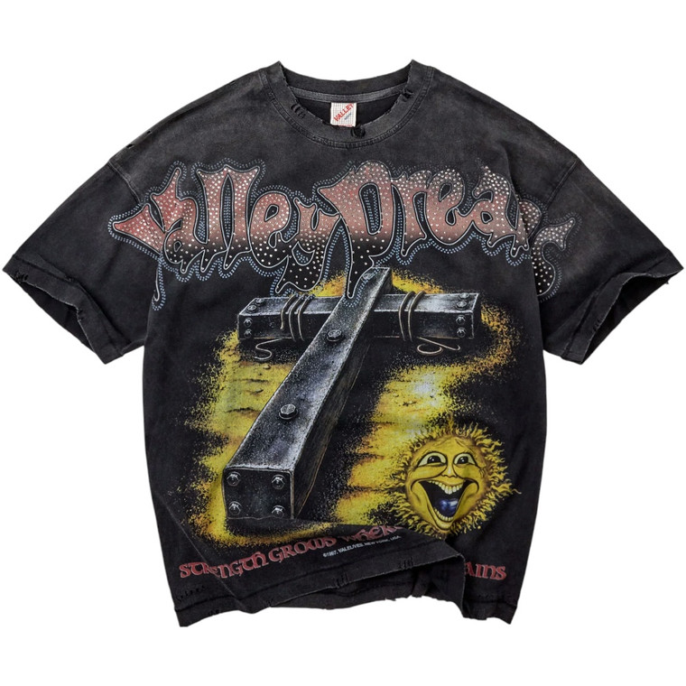VALE FOREVER IRON CROSS BLING TEE