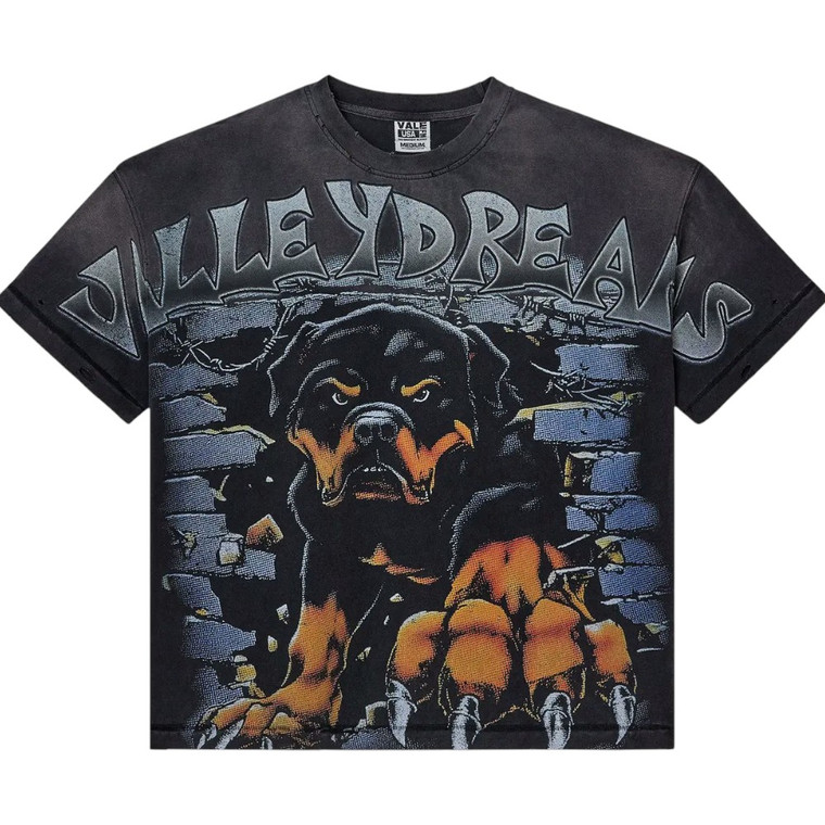 VALE FOREVER BLACK ROTTWEILER TEE
